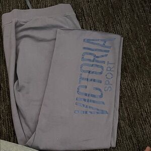 Purple and blue Victorias Secret Sweatpants XL